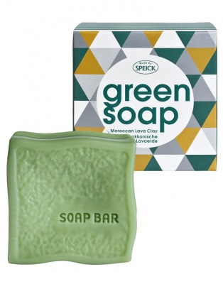 Pure Plant Oil Green Soap, Lava Clay